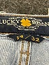 Lucky Brand 100% Cotton Solid Blue Jeans Size 32 waist - photo 7