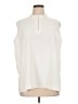 misook 100% Polyester Ivory Sleeveless Blouse Size XL - photo 1