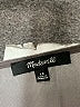 Madewell Metallic Silver Short Sleeve Blouse Size 10 - photo 7