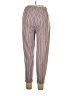 No Comment Stripes Burgundy Casual Pants Size XL - photo 2