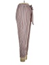 No Comment Stripes Burgundy Casual Pants Size XL - photo 4