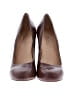 Talbots 100% Leather Burgundy Heels Size 7 1/2 - photo 2