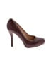 Talbots 100% Leather Burgundy Heels Size 7 1/2 - photo 1
