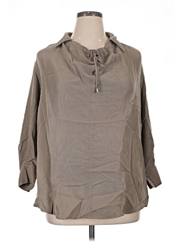 Marina Rinaldi 3/4 Sleeve Blouse (view 1)