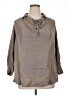 Marina Rinaldi Gray 3/4 Sleeve Blouse Size 16 (25) - photo 1