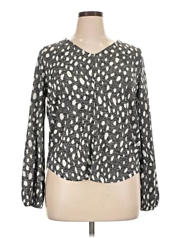 Bobeau 3/4 Sleeve Blouse (view 1)