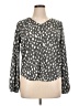 Bobeau Gray 3/4 Sleeve Blouse Size XL - photo 1