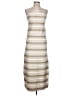 Ramy Brook Stripes Tan Ivory Casual Dress Size L - photo 1