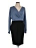 Grace Karin Color Block Blue Cocktail Dress Size L - photo 1