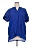 Citron Blue Short Sleeve Blouse Size 1X - photo 1