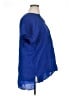 Citron Blue Short Sleeve Blouse Size 1X - photo 4