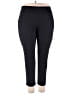 Zac & Rachel Polka Dots Black Active Pants Size 2X - photo 1