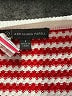 Adrianna Papell Stripes Red Pullover Sweater Size L - photo 7