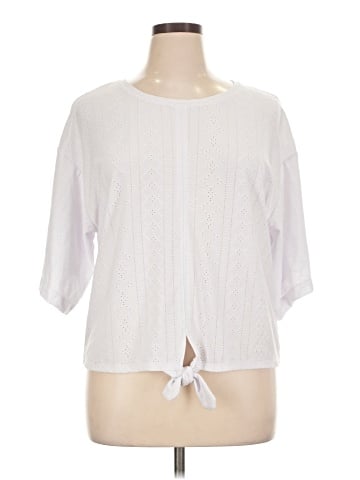 Counterparts 3/4 Sleeve Blouse (view 1)