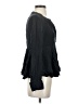Milly Black Long Sleeve Blouse Size 4 - photo 4