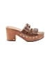 Veronica Beard Brown Mule/Clog Size 8 1/2 - photo 1