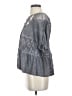 Pol Gray 3/4 Sleeve Blouse Size S - photo 5