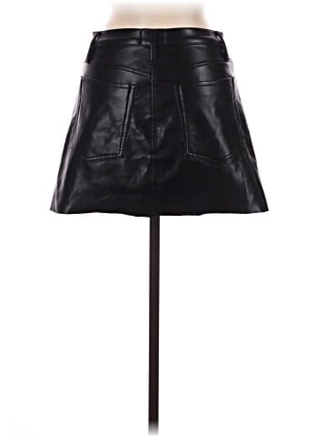 FRAME Faux Leather Skirt (view 2)