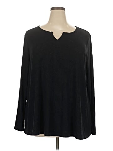 Lane Bryant 3/4 Sleeve T-Shirt (view 1)