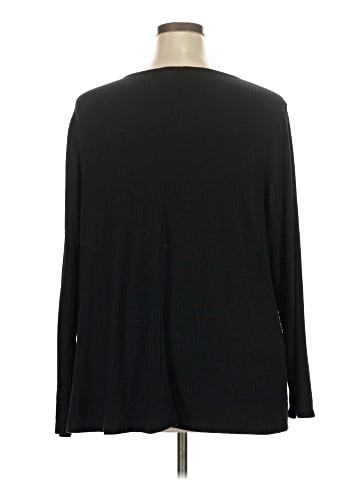 Lane Bryant 3/4 Sleeve T-Shirt (view 2)