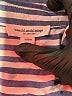 BeachLunchLounge Hearts Blue Long Sleeve Button-Down Shirt Size L - photo 7