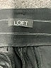 Ann Taylor LOFT Stripes Black Dress Pants Size 6 - photo 4