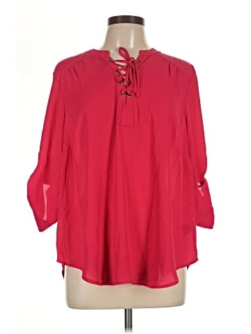 Torrid 3/4 Sleeve Blouse (view 1)