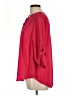 Torrid 100% Polyester Solid Pink Red 3/4 Sleeve Blouse Size Lg Plus (0) - photo 5