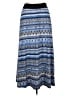 Robert Louis Print Blue Casual Skirt Size XL - photo 2