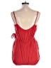 One Clothing 100% Rayon Solid Red Romper Size L - photo 2