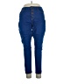 No Boundaries Solid Blue Jeans Size 17 - photo 1