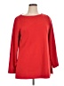 Halston Red 3/4 Sleeve T-Shirt Size XL - photo 1