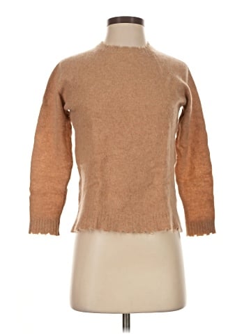 Minnie Rose Cashmere Pullover Sweater (view 1)