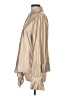 Finley 100% Polyester Metallic Gold Long Sleeve Blouse Size L - photo 5