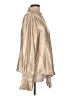 Finley 100% Polyester Metallic Gold Long Sleeve Blouse Size L - photo 4