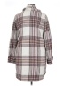 CoffeeShop Plaid White Coat Size L - photo 2
