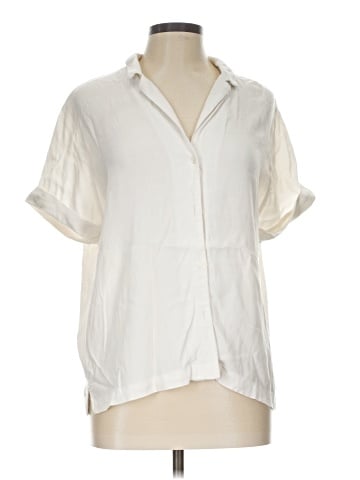Banana Republic Factory Store Short Sleeve Blouse (view 1)