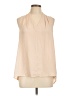 Mossimo 100% Polyester Tan Sleeveless Blouse Size L - photo 1
