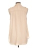 Mossimo 100% Polyester Tan Sleeveless Blouse Size L - photo 2