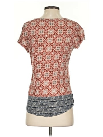 Lucky Brand Short Sleeve Blouse (view 2)