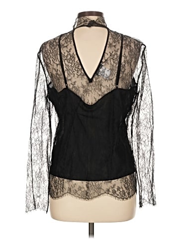 Lafayette 148 New York Long Sleeve Blouse (view 2)