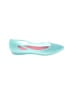 Crocs Color Block Teal Flats Size 6 - photo 1