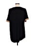 Peck & Peck Color Block Black Short Sleeve Top Size M - photo 2