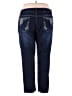 Jean's denim Solid Blue Jeans Size 24 w - photo 2