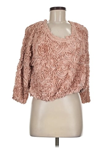 American Apparel 3/4 Sleeve Blouse (view 1)