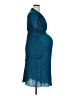 Hatch Teal Cocktail Dress Size XL Maternity (4) - photo 4