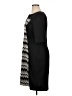 Connected Apparel 100% Polyester Chevron-herringbone Black Cocktail Dress Size 16 - photo 5