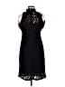 Alexia Admor Black Cocktail Dress Size M - photo 2