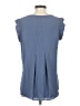 Pleione 100% Polyester Blue Short Sleeve Blouse Size S - photo 2