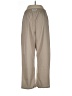 Unbranded Solid Tan Casual Pants Size Lg Petite - photo 2